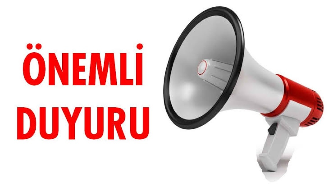 HAFTALIK DERS PROGRAMLARI  BELLİ OLDU 
